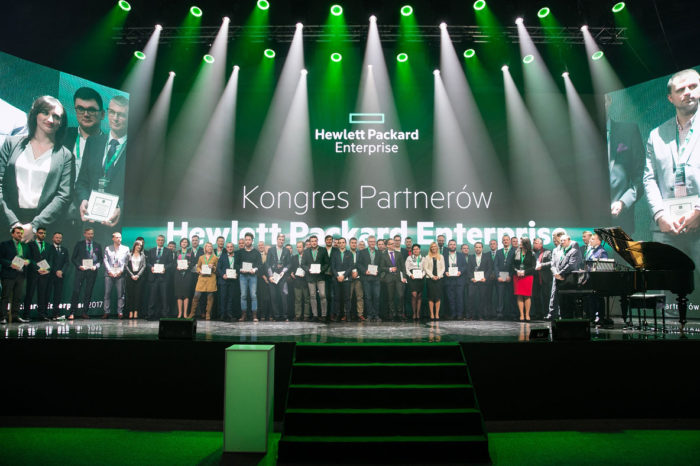 Firma HPE podczas Kongresu Autoryzowanych Partnerów, nagrodziła najlepsze firmy partnerskie tytułem: HPE Partner Roku 2016.