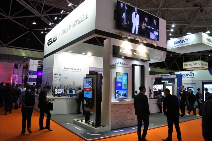 ASUS na targach ISE 2017 w Amsterdamie, zaprezentował najnowsze produkty z linii Digital Signage.