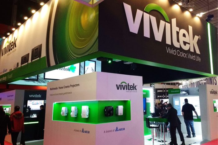 Vivitek podczas tegorocznych targów ISE 2017 w Amsterdamie, zaprezentuje najnowsze rozwiązania AV.