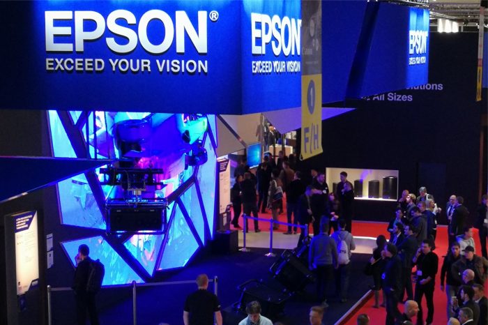 EPSON podczas targów ISE 2018 zaprezentuje szeroką gamę nowych produktów – Premierowo, profesjonalne produkty dla branży audiowizualnej, biznesu i reklamy.