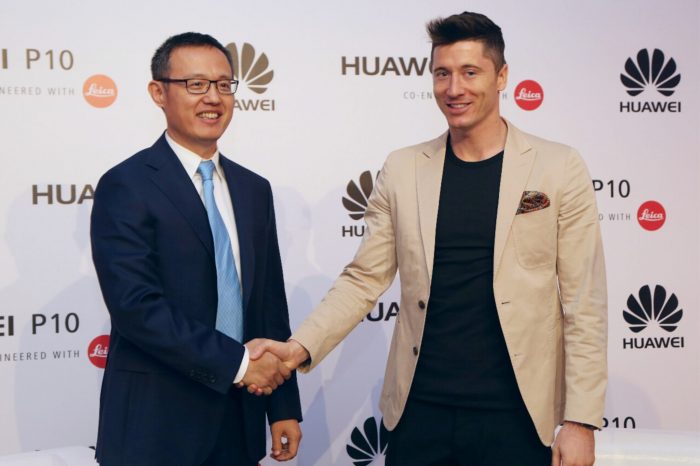 „Perfekcyjny portret” Roberta Lewandowskiego w kampanii najnowszego flagowca marki Huawei - Polska Premiera HUAWEI P10.