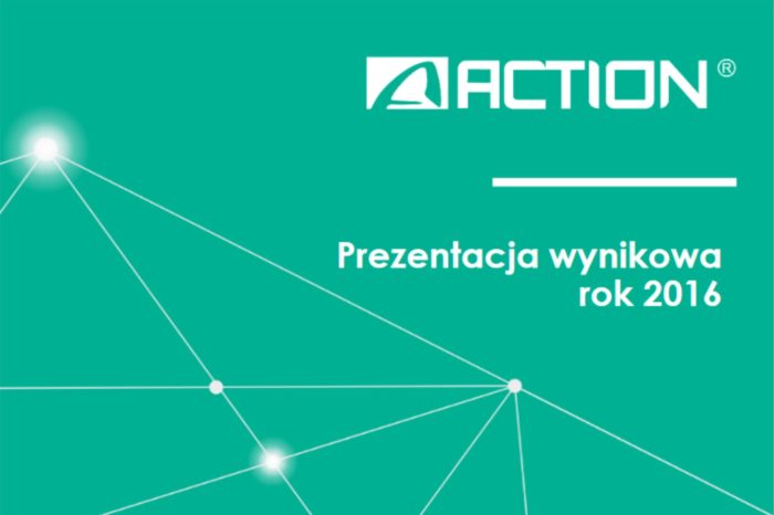 ACTION S.A. "Rok 2016, rokiem ogromnych wyzwań" - podsumowanie roku 2016, w którym rozpoczęło się postępowanie sanacyjne.