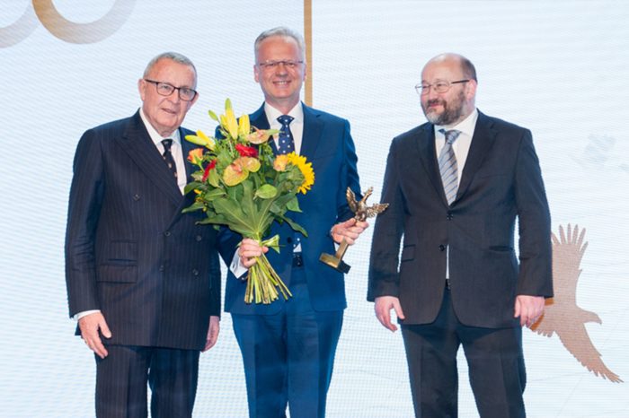Asseco Poland otrzymało nagrodę główną – Orła „Rzeczpospolitej” w kategorii najlepsza firma nowej gospodarki.
