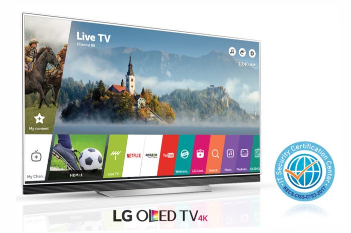Najnowsza platforma Smart TV dla telewizorów LG uzyskała prestiżowy certyfikat CC, przyznany za najwyższy poziom bezpieczeństwa.
