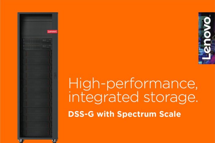Lenovo poszerza ofertę dla definiowanych programowo centrów danych, wprowadzając rozwiązanie do pamięci masowej DSS-G.