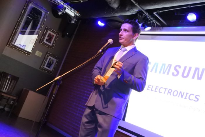 Samsung Polska podczas gali IT Reseller – Mistrzowie Nowych Technologii, wyróżniony aż trzema statuetkami IT Champion 2017.