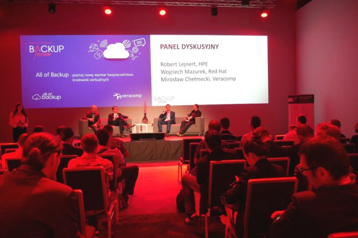 "Przyszłość bezpieczeństwa środowisk wirtualnych" - II edycja Backup Forum 2017 organizowana przez Veracomp za nami.