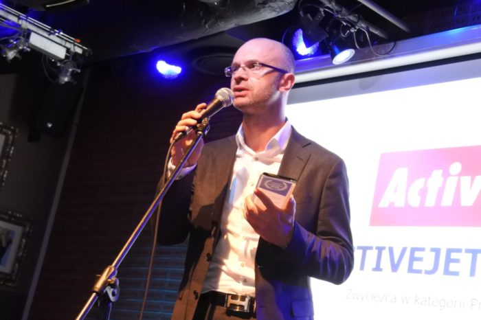 Activejet marka własna Action S.A. nagrodzona za Najlepszy Program Partnerski podczas gali IT Champion - Mistrzowie Nowych Technologii.