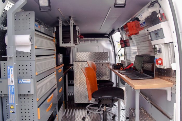 Mobilne centrum niszczenia danych MobileITLab od DISKUS Polska - za pierwsze dwa kwartały usunięto dane z 20.000 nośników.