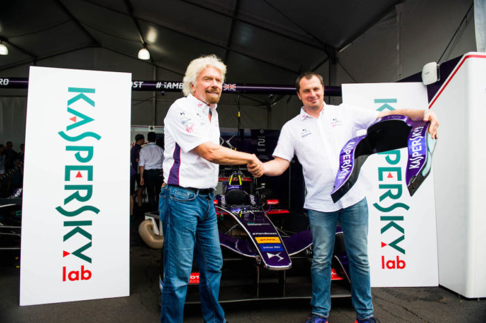 Kaspersky Lab rozszerza swoje portfolio sponsorskie o partnerstwo z zespołem Formuły E - teamem DS Virgin Racing.