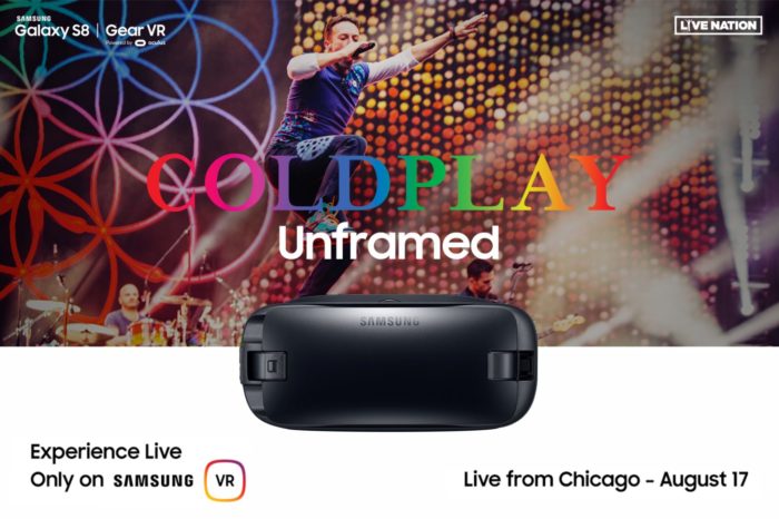 To już dziś! Koncert Coldplay transmitowany na żywo w wirtualnej rzeczywistości! Zapraszają Samsung i firma Live Nation!
