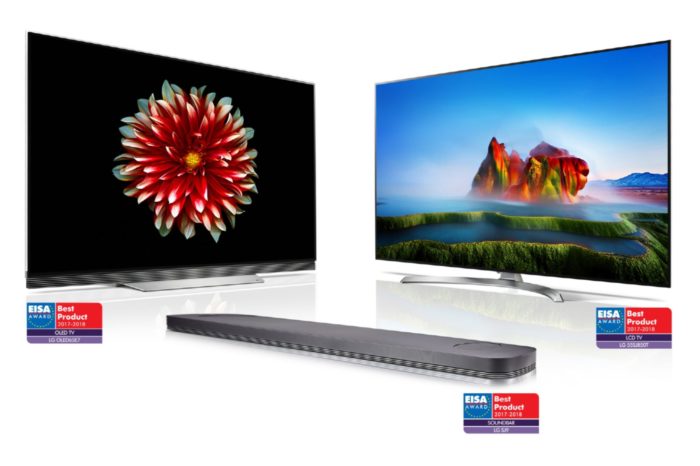 LG z prestiżowymi nagrodami EISA 2017-2018 – Nagrody za „Najlepszy telewizor OLED”, za „Najlepszy telewizor LCD” a to nie wszystko…