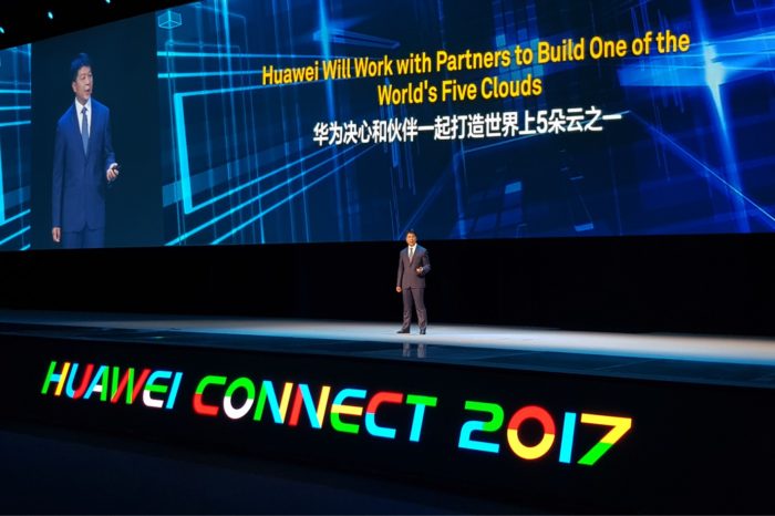 HUAWEI podczas HUAWEI CONNECT 2017 w Szanghaju ogłosił, że chce stać się jednym z pięciu głównych dostawców chmury na świecie.