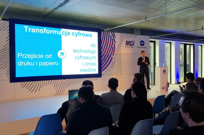 Konica Minolta otworzyła w Warszawie Business Innovation Center - Celem prace nad wykorzystaniem rozszerzonej rzeczywistości (AR) w rozwiązaniach biznesowych.