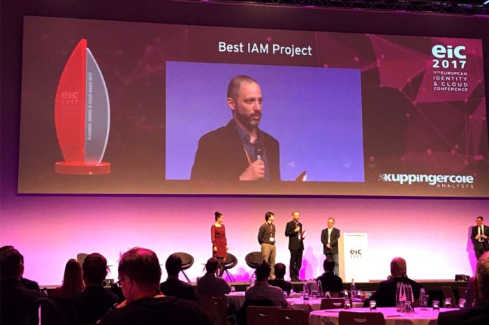 Rozwiązania One Identity z nagrodą od KuppingerCole w kategorii „Best Identity and Access Management" podczas XI edycji konferencji European Identity & Cloud (EIC).
