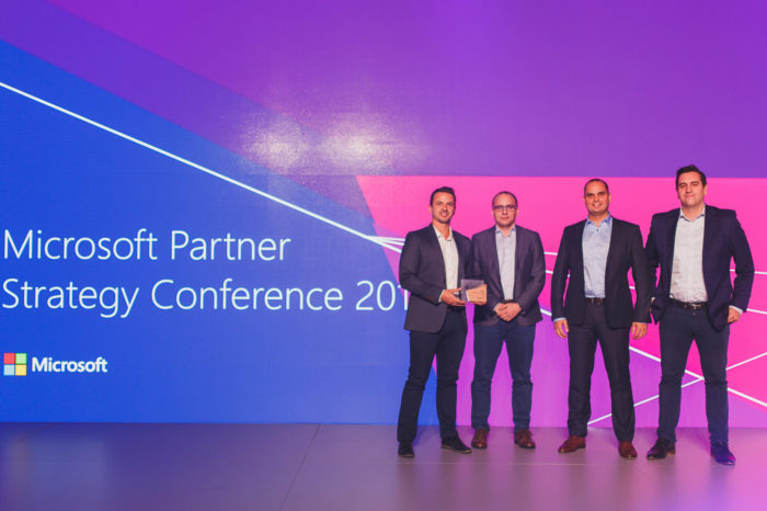 Senetic nagrodzony tytułem Partnera Roku firmy Microsoft w segmencie MŚP 2017, podczas konferencji Microsoft Partner Strategy Conference