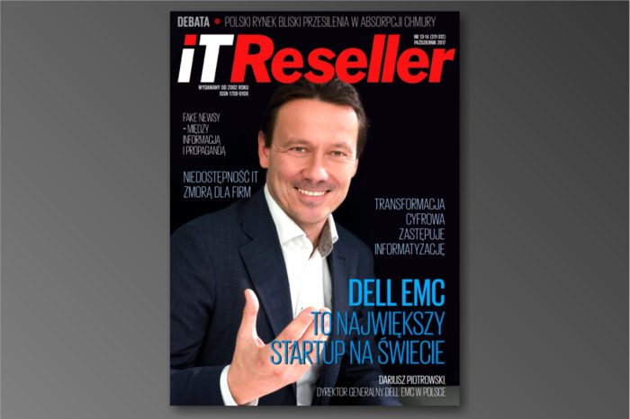 Magazyn IT Reseller nr. 311-312. Tematy numeru: "Dell EMC to największy startup na świecie" oraz debata "Biznes w chmurze, chmura w biznesie"."