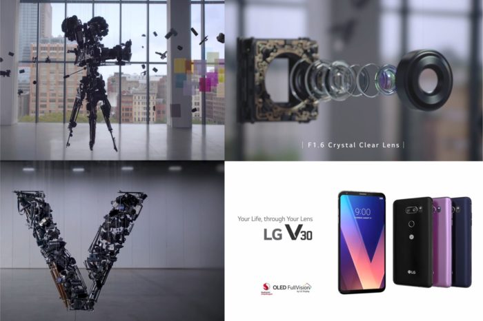 LG V30 Inspiruje światowych artystów – owocem są rzeźby, dzieła sztuki kinetycznej, które przedstawiają bogate funkcje multimedialne smartfona.