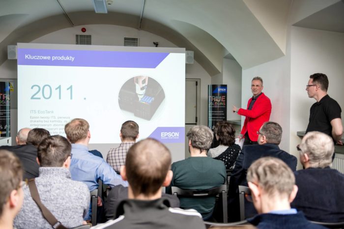 Magia atramentu i światła. Niezwykłe spotkanie z firmą Epsonem w Centrum Sztuki w Zamku Ujazdowskim w Warszawie pt. "The Epson Way."