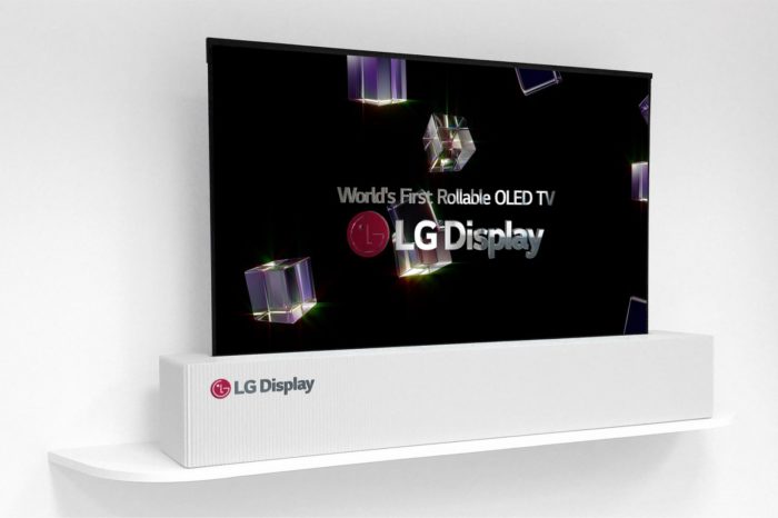 LG Display podczas targów CES 2018 w Las Vegas, zaprezentowało telewizor przyszłości - 65-calowy panel OLED UHD zwijany w rulon!
