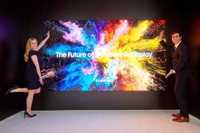 Samsung podczas targów ISE 2018 w Amsterdamie, zaprezentował szereg nowych innowacyjnych rozwiązań na atrakcyjny przekaz reklamowy.