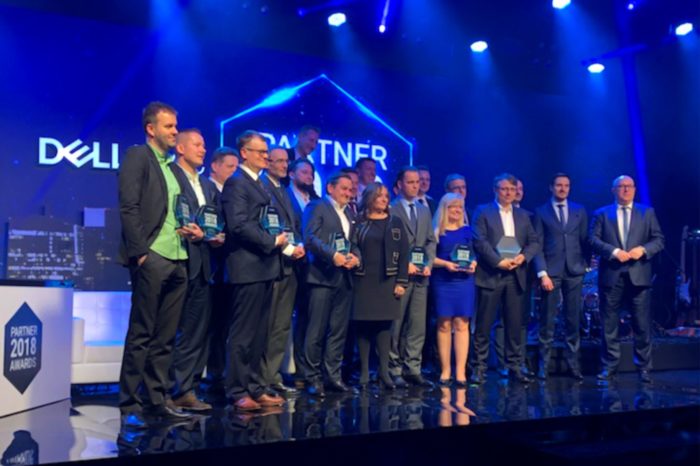 Dell EMC 2018 Partner Awards - Grupa ABC Data podwójnie wyróżniona. ABC Data z tytułem "Client Solutions Distributor of the Year", S4E z tytułem "Dell EMC B2B Brand Ambassador".