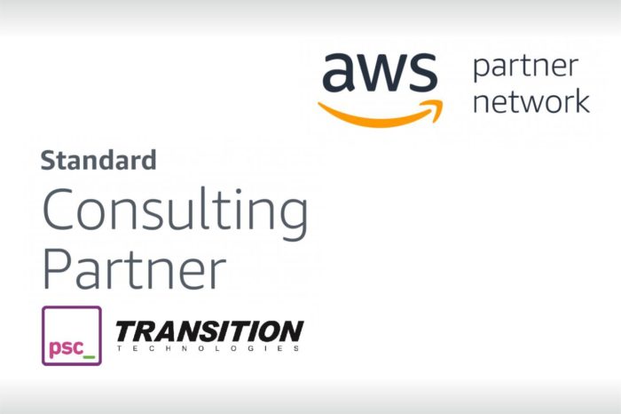 Transition Technologies PSC z tytułem Standard Consulting Partner Amazon Web Services (AWS) w zakresie tworzenia i zarządzania aplikacjami w chmurze publicznej AWS.