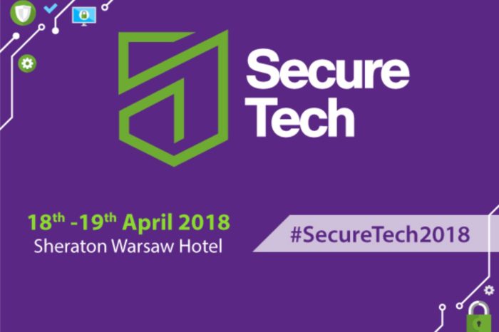 Bezpieczeństwo w cyberprzestrzenii wyzwaniem działalności biznesowej – II edycja SecureTech Congress odbędzie się już 18-19 kwietnia 2018 r. w Hotelu Sheraton w Warszawie.