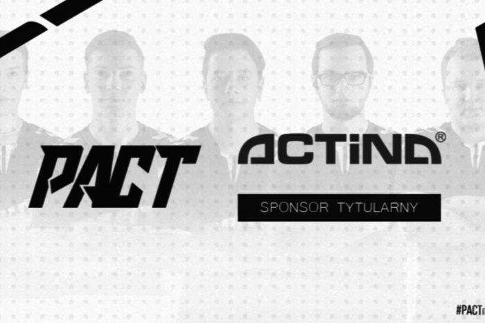 ACTION S.A. - właściciel marki komputerów i serwerów ACTINA podpisał umowę sponsorką z drużyną PACT - polską profesjonalną organizacją esportową.