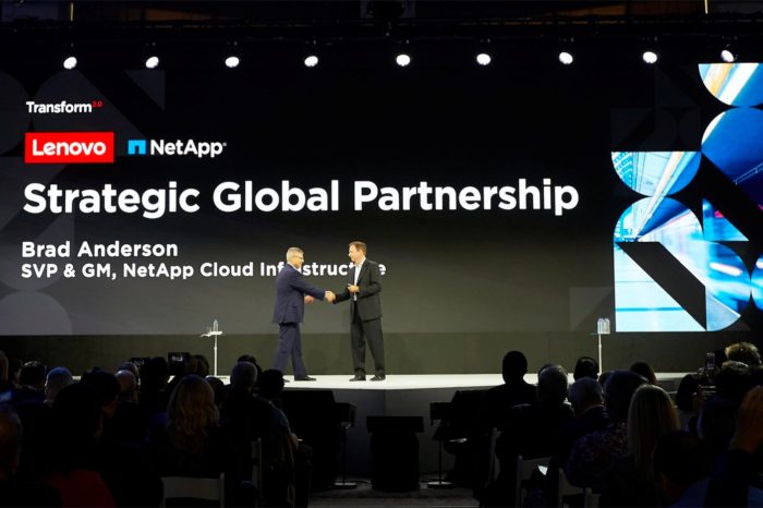 LENOVO nawiązuje globalną współpracę strategiczną z firmą NETAPP, aby pomóc klientom w szybkiej Transformacji Cyfrowej.