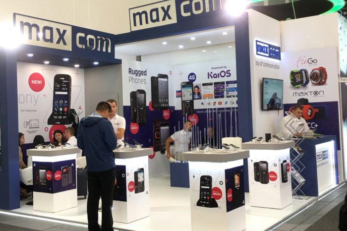 MAXCOM na targach IFA 2018 w Berlinie - Rewolucyjne smartfony od modeli klasycznych do eleganckich, do zadań specjalnych odpornych na... wszystko do wielofunkcyjnych zegarków w wersji SMART.
