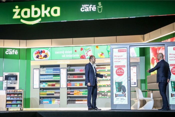 "Żabka - Sklep jutra" - Dzięki kompleksowemu ekosystemowi Partnerów Microsoft w Polsce i na świecie, zaprezentowano wizję transformacji sieci handlowej Żabka.