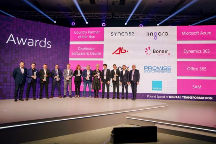 Microsoft podczas tegorocznej konferencji Microsoft Partner Strategy Conference 2018 która odbyła się pod hasłem Chmura TAK. Nie „CZY”, ale „JAK” - nagrodził najlepsze firmy partnerskie.