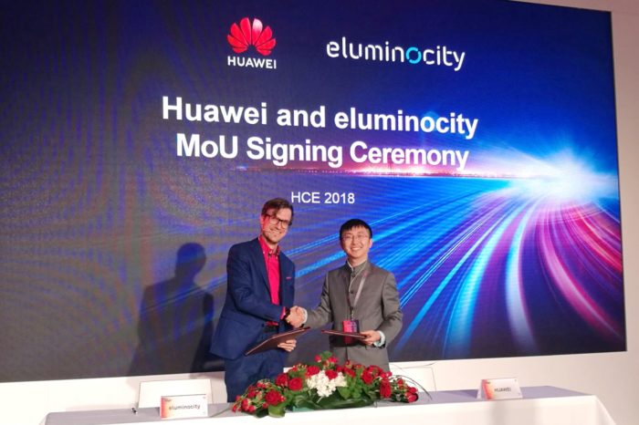 Huawei i eluminocity podpisały porozumienie o współpracy w zakresie rozwiązań Smart City stworzą w Europie centrum rozwiązań Smart City w Munich OpenLab Huawei.