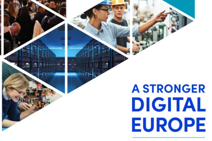 Europejska branża cyfrowa - Digital Europe, przedstawia wspólny manifest na wizję cyfrowej Europy, zatytułowany „Silniejsza cyfrowa Europa 2025”