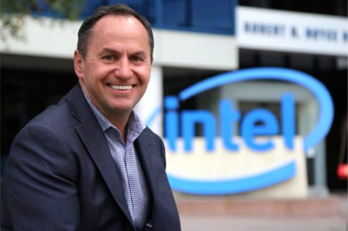 Robert Swan, tymczasowy CEO Intel - oficjalnie mianowany na stanowisko dyrektora wykonawczego firmy Intel Corporation.