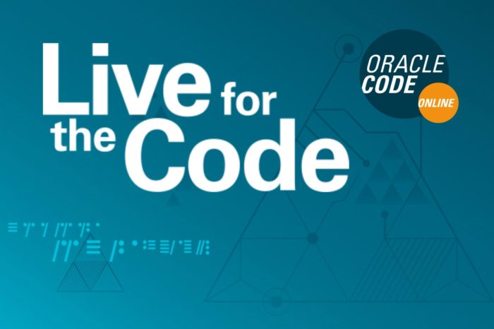Oracle Code Explore w Warszawie - lokalna edycja globalnej serii wydarzeń odbywających się pod nazwą Oracle Code, już 19 lutego 2019 r. w Centrum Nauki Kopernik w Warszawie.