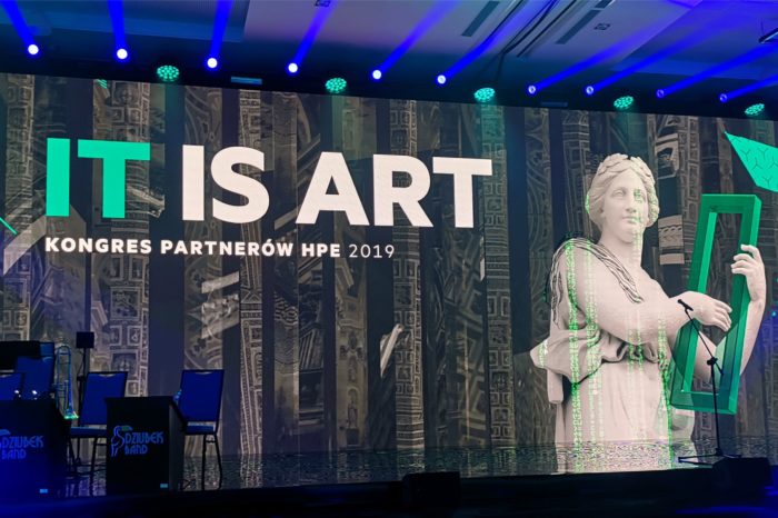 HPE na zakończenie Kongresu Partnerów HPE Discover More 2019, podczas uroczystej gali "IT IS ART" nagrodziła swoich najlepszych partnerów biznesowych!