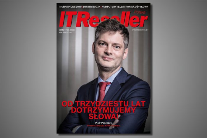 Magazyn IT RESELLER nr. 331. Tematem numeru: “IT Champions 2019, Dystrybucja, Komputery i Elektronika Użytkowa”