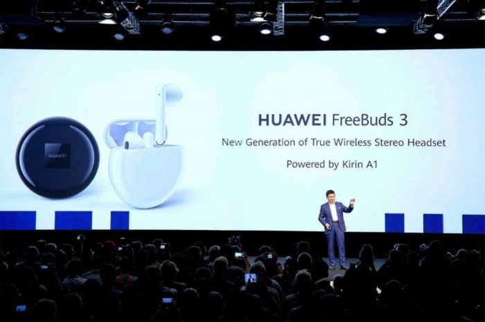 Huawei podczas międzynarodowych targów IFA 2019 zaprezentował najnowsze słuchawki douszne FreeBuds 3 True Wireless Stereo.