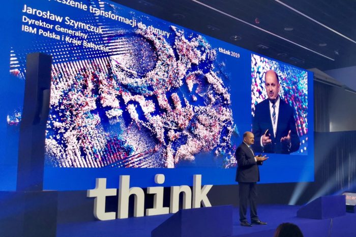 IBM podczas konferencji THINK Summit 2019 w Warszawie, opublikował raport w którym aż 78% Polaków deklaruje znajomość usług w chmurze!