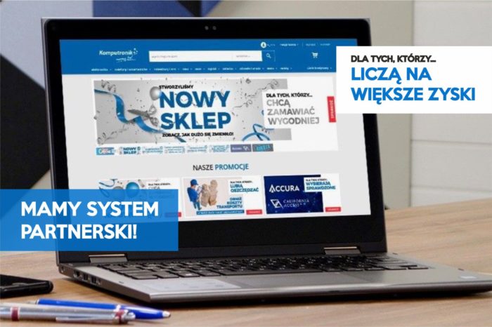 Komputronik, jedna z czołowych marek na polskim rynku zajmująca się sprzedażą sprzętu IT, stawia na rozwój salonów partnerskich.