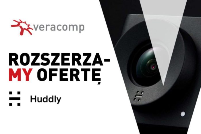 Veracomp dystrybutorem na kraje Europy Środkowo-Wschodniej norweskiej marki Huddly, producenta kamer USB ze sztuczną inteligencją.