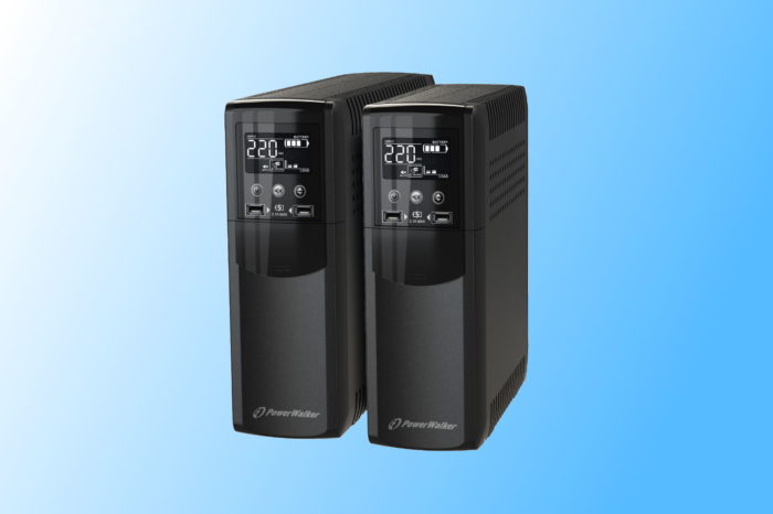 PowerWalker: VI CSW - nowa seria zasilaczy awaryjnych do biur i domów. Zasilacze z nowej linii wyglądają nieco jak... konsola do gier.