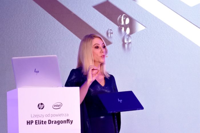 Cała doba na baterii. HP Elite Dragonfly oficjalnie zaprezentowany w Polsce. To jeden z ładniejszych laptopów z segmentu premium.