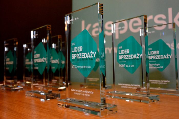 Kaspersky Lab Polska podczas XVIII edycji Konferencji dla Partnerów nagrodziło dwunastu liderów sprzedaży w sieci partnerskiej w Polsce.