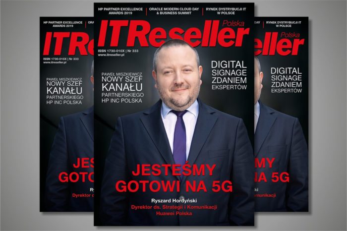 Magazyn IT RESELLER nr. 333. Tematyka numeru “Telekomunikacja, Chmura i 5G, Rynek Dystrybucji IT w Polsce oraz Raport Digital Signage & AV”