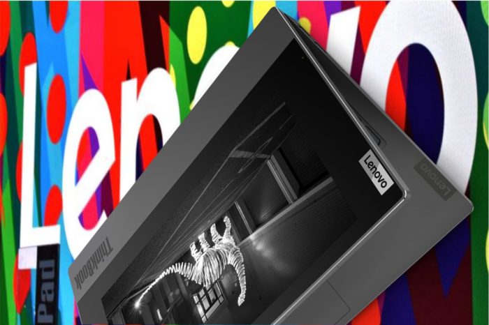 Lenovo podczas CES 2020 zaprezentowało najnowszy ThinkBook Plus z wyświetlaczem e-ink który umożliwia szybkie robienie notatek i wyświetla powiadomienia.