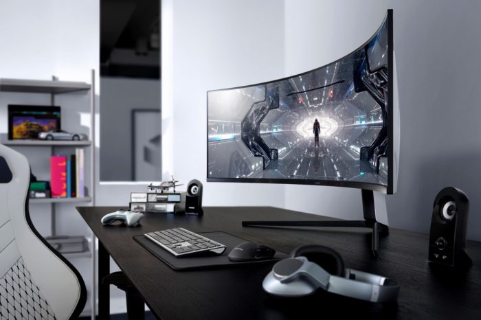 Samsung zaprezentował na targach CES 2020 nową linię zakrzywionych monitorów do gier - Odyssey z myślą o najbardziej wymagających graczach.