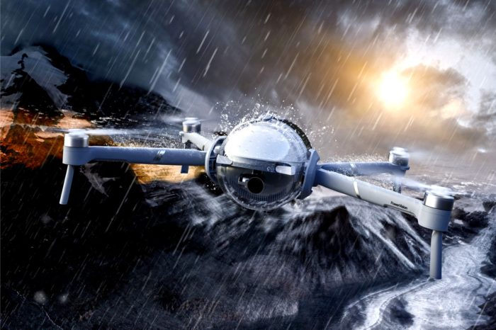 PowerVision wprowadza PowerEgg X, wodoodpornego drona 3 w 1 (urządzenie łączące drona, ręczną kamerę z gimbalem oraz inteligentną kamerę stacjonarną).